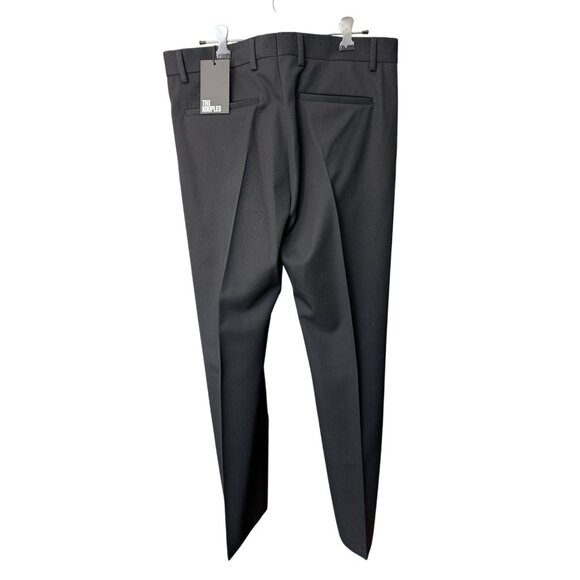 The Kooples Mens Black Wool Slim Fit Suit Trousers French Size‎ 48/US 30 - Picture 4 of 16